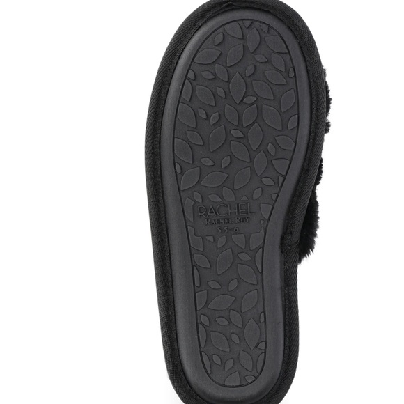 BRAND NEW RACHEL Rachel Roy Women's Two Toned Crossband Slippers Size 7/8 - Picture 3 of 4